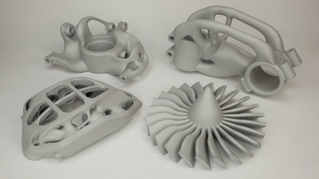 3D metal rapid prototypes